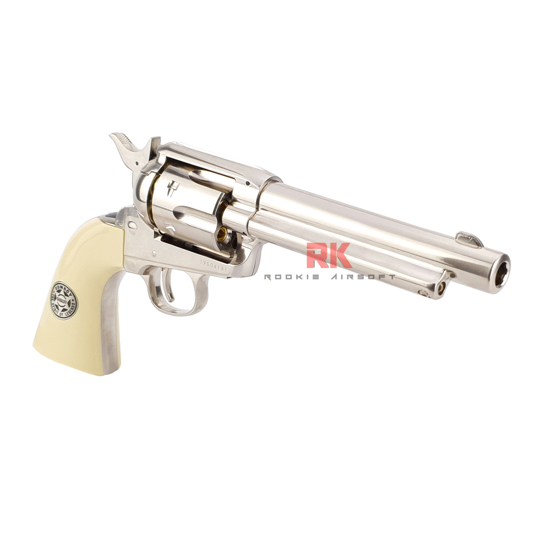 UMAREX Colt SAA Peacemaker Co2 6mm - Nickel Pearl