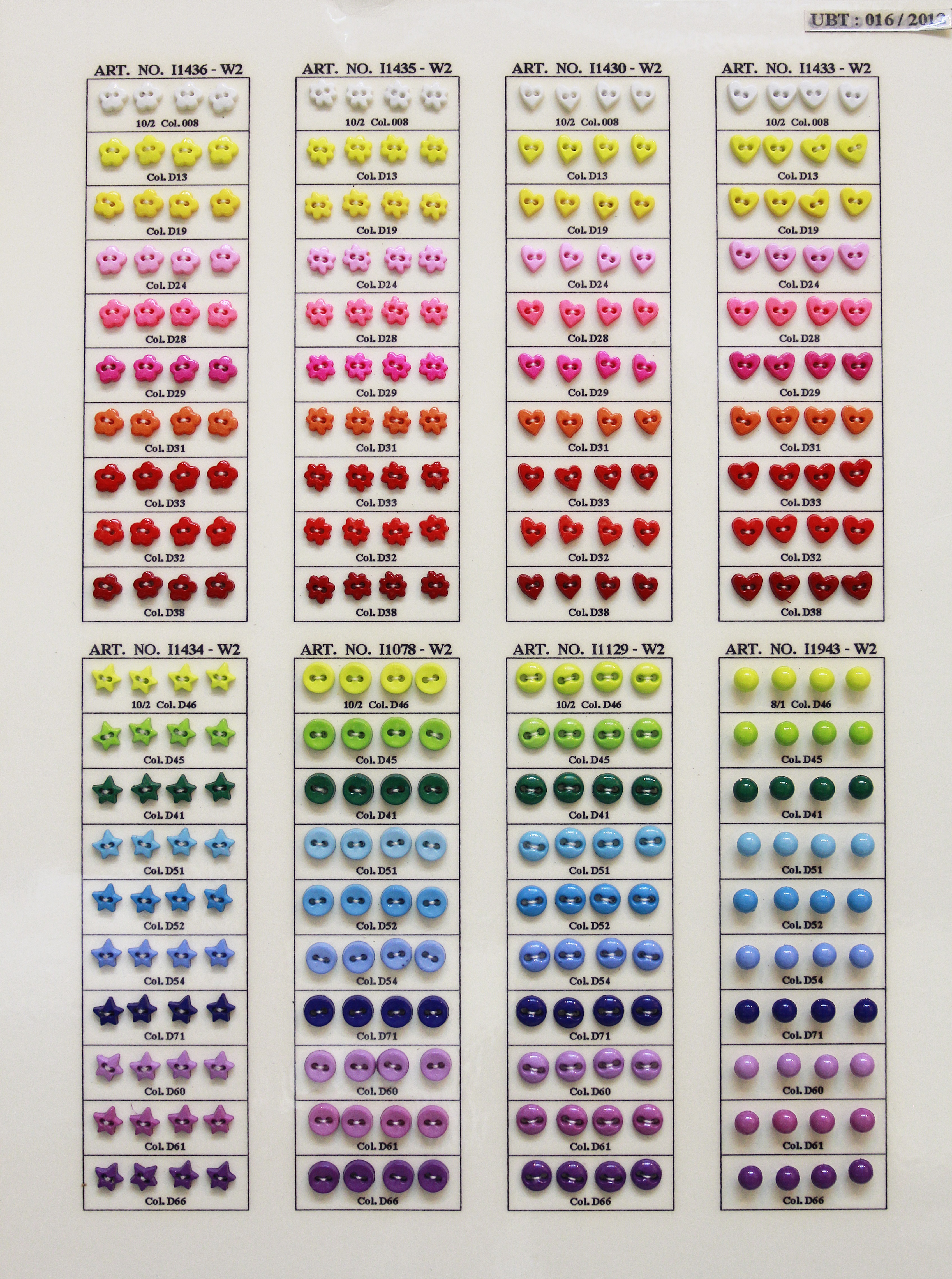 NYLON BUTTONS