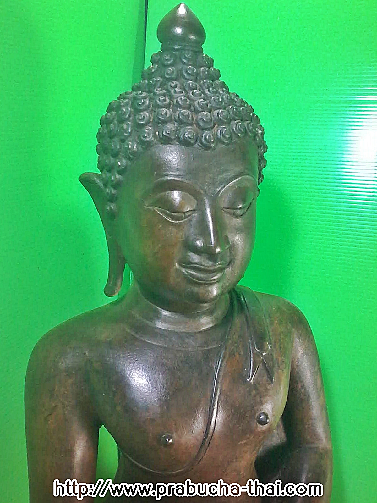 พระเชียงแสน สิง 1 ปางชนะมาร ขัดสมาธิเพชร หน้าตัก 12 นิ้ว