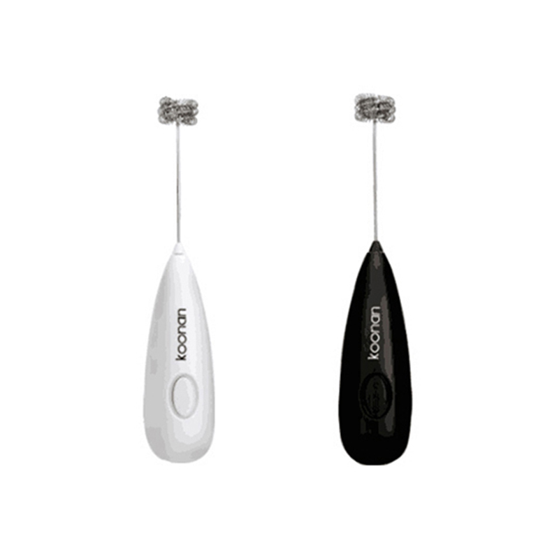 ที่ปั่นฟองนม Koonan พกพา ใช้ถ่าน AA 2 ก้อน สีดำ