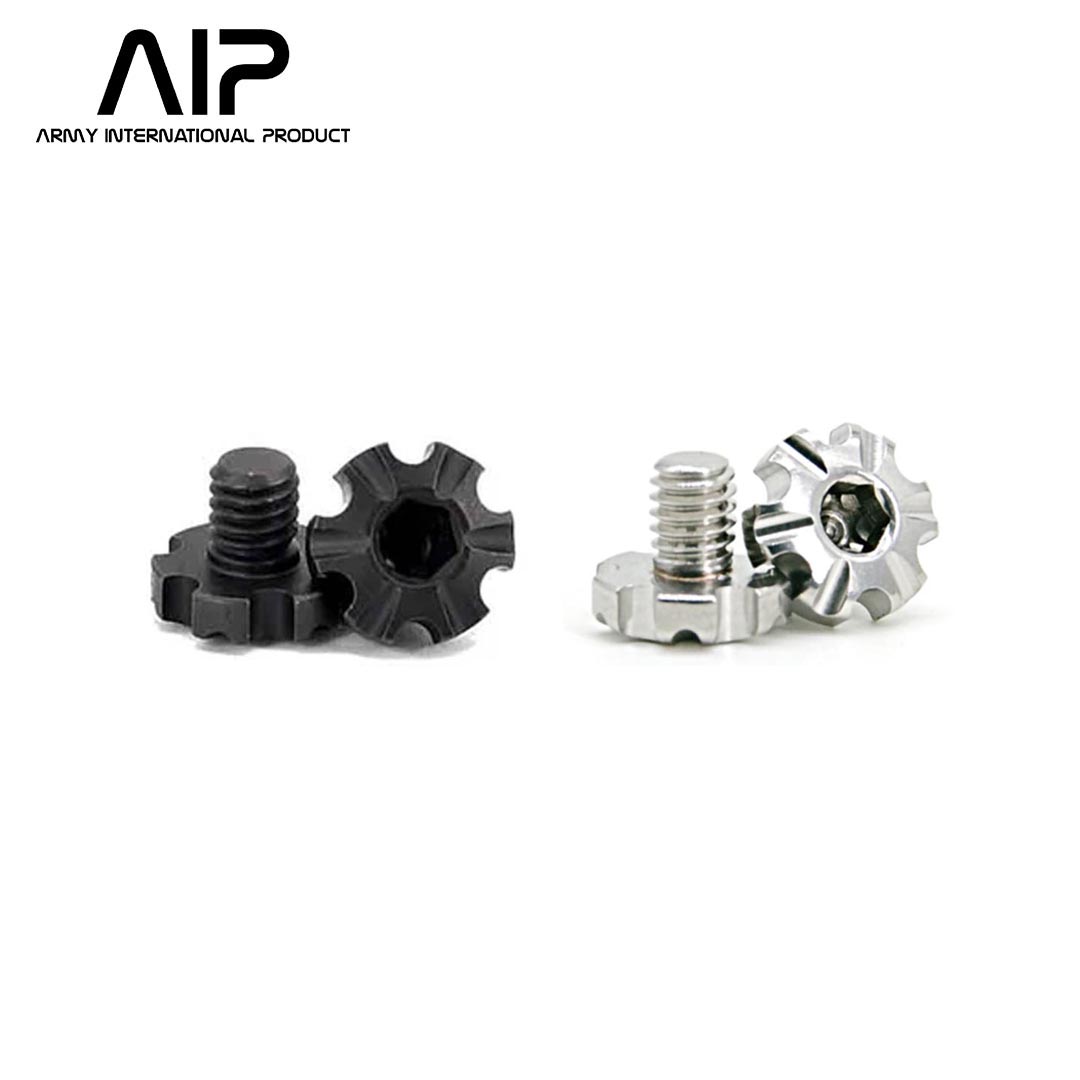 AIP CNC Stainless Grip Screws Type 1 for Marui Hi-CAPA
