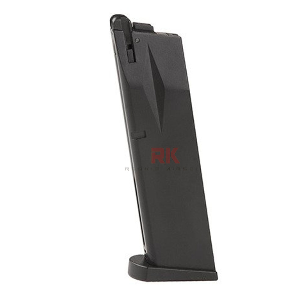 WE 25rds Gas Magazine for M9 GBB Series (Black)