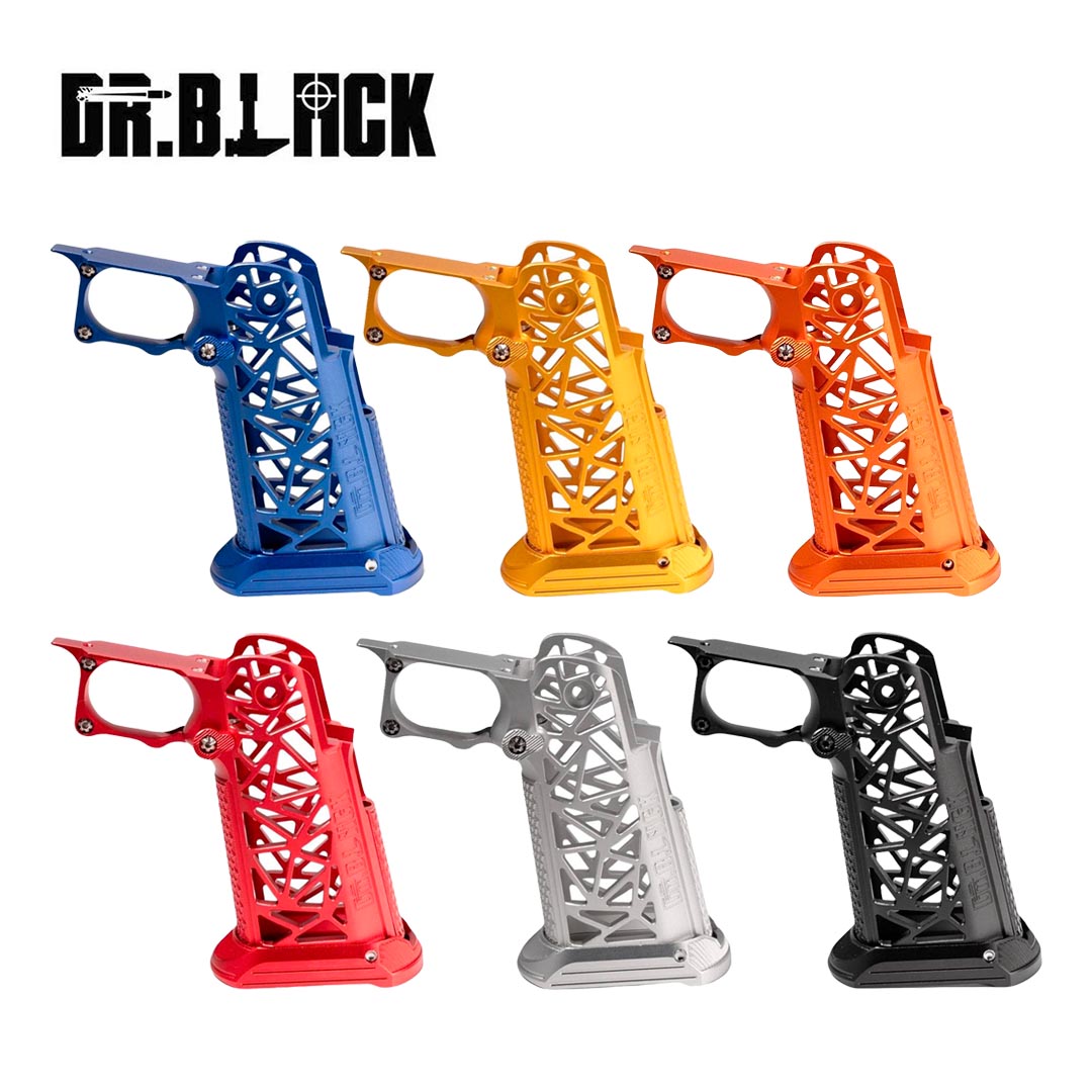 Dr.Black Type A Aluminum Grip For Tokyo Marui Hi-Capa