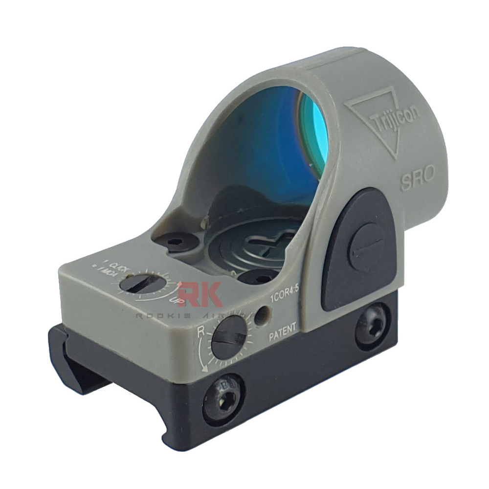 Sotac Trijicon SRO Red Dot (Nylon) With Glock Mount (Gray)