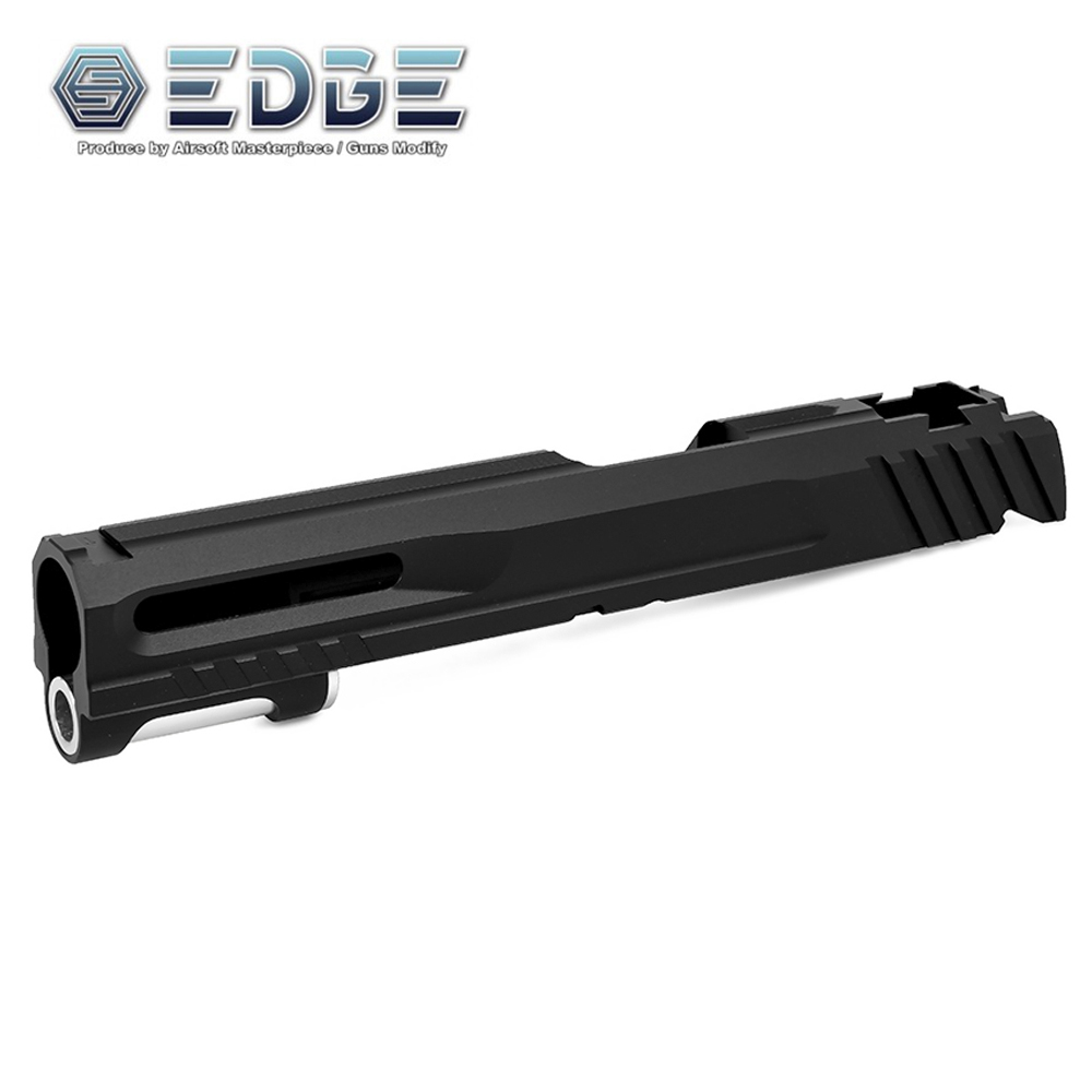 EDGE "NORRIS" Aluminum Standard Slide for Hi-CAPA / 1911 (Black)
