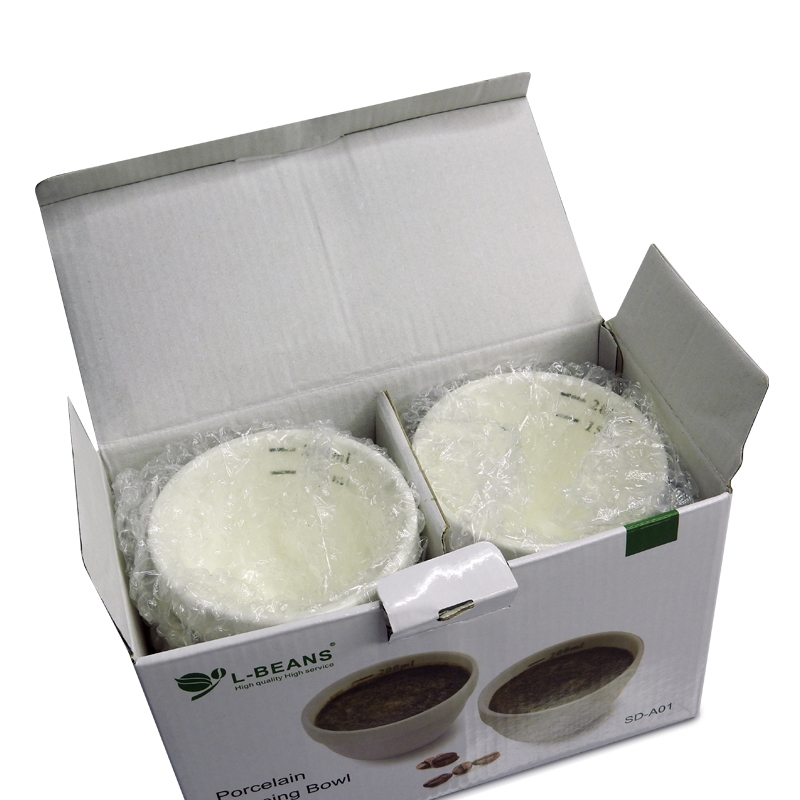 ถ้วยคัปปิ้งกาแฟ ถ้วยเซรามิควัดกาแฟ ถ้วยชิมกาแฟ L-Bean 150-200ml แพ็ค 6 ใบ