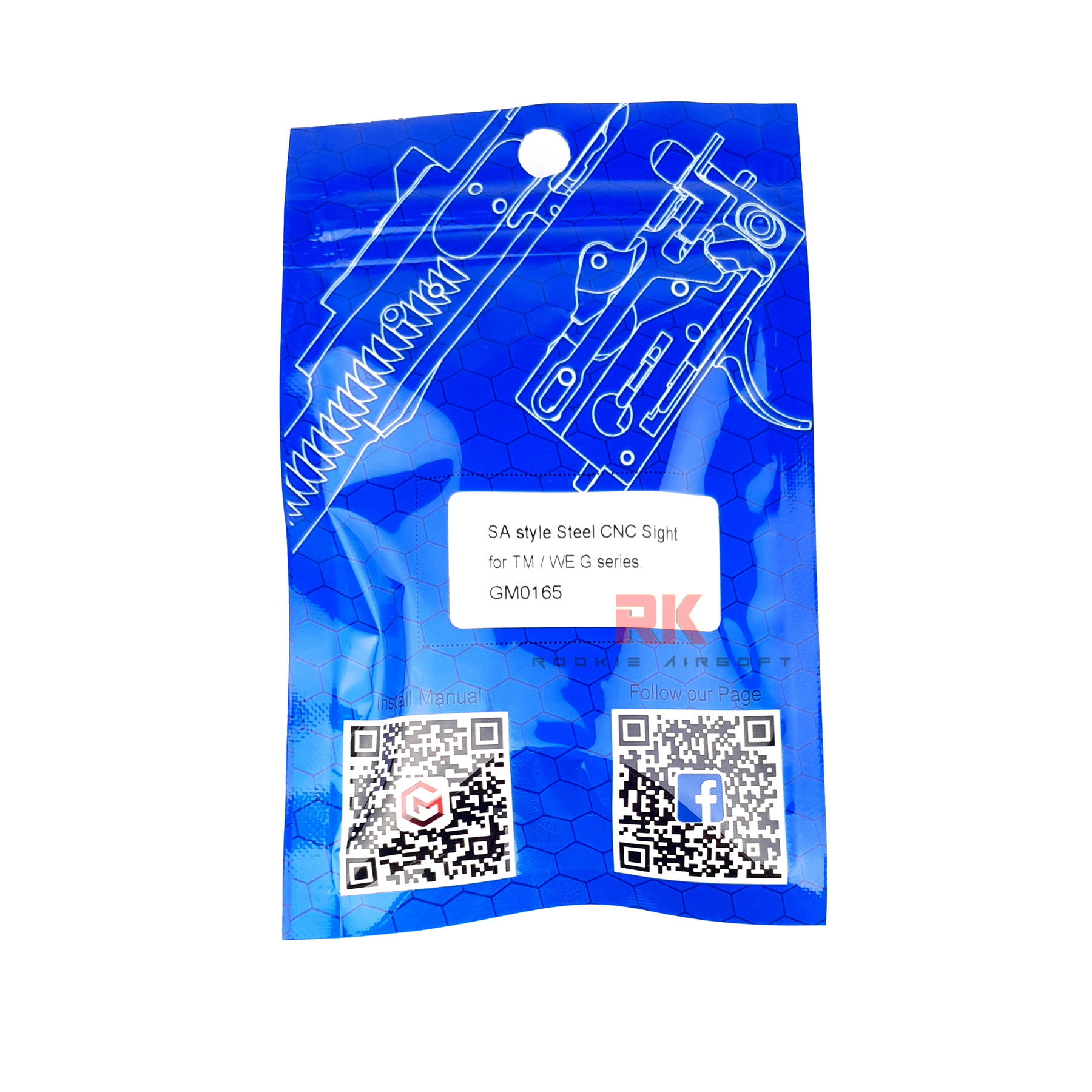 GunsModify SAI Steel CNC Sight for TM / WE G-Series