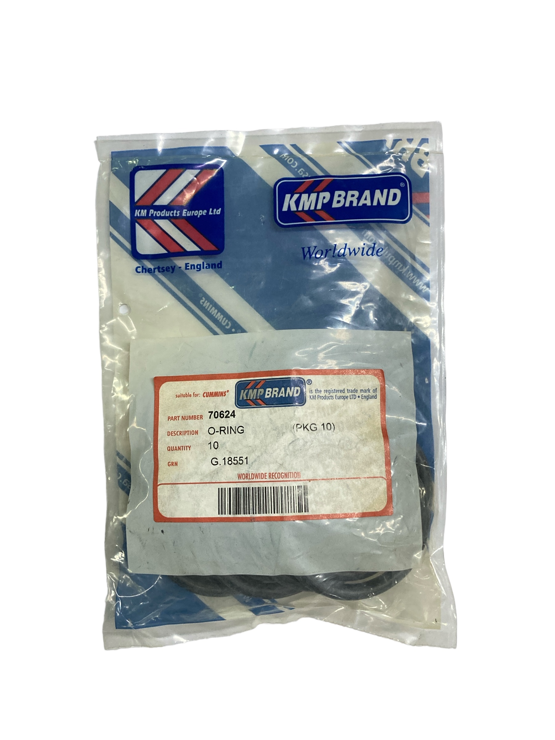 70624 โอริงทางน้ำ / O-Ring / KMP