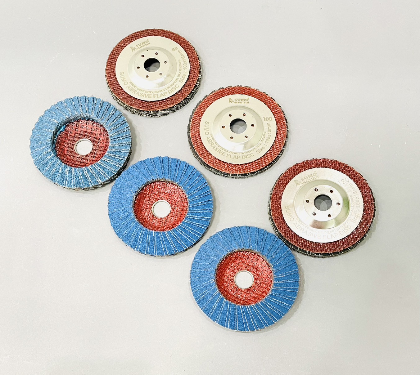 ผ้าทรายจานซ้อนเรียง หลังแข็ง