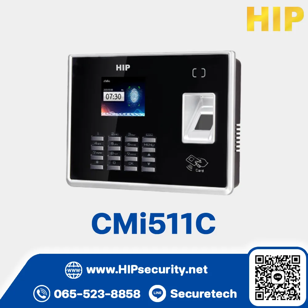 เครื่องสแกนลายนิ้วมือ HIP SyncTime Cloud รุ่น CMi511C