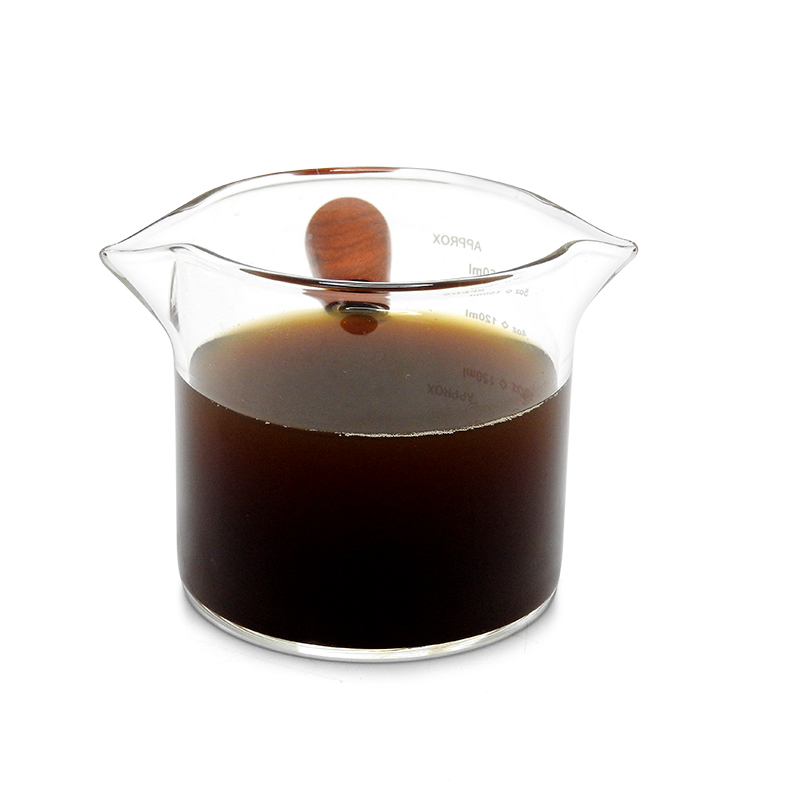 แก้วตวง สองปากเท ด้ามไม้ 150 มิลลิลิตร