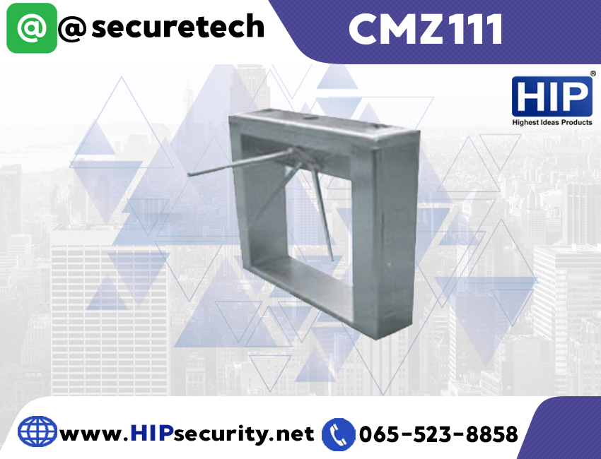 HIP ระบบประตูโรงงาน Turnstile รุ่น CMZ111