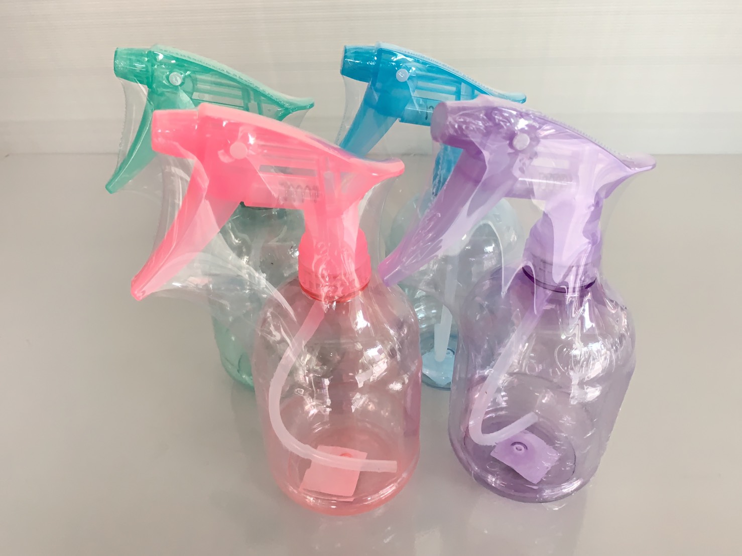 กระบอกฉีดน้ำ 500cc สีใส คละสี