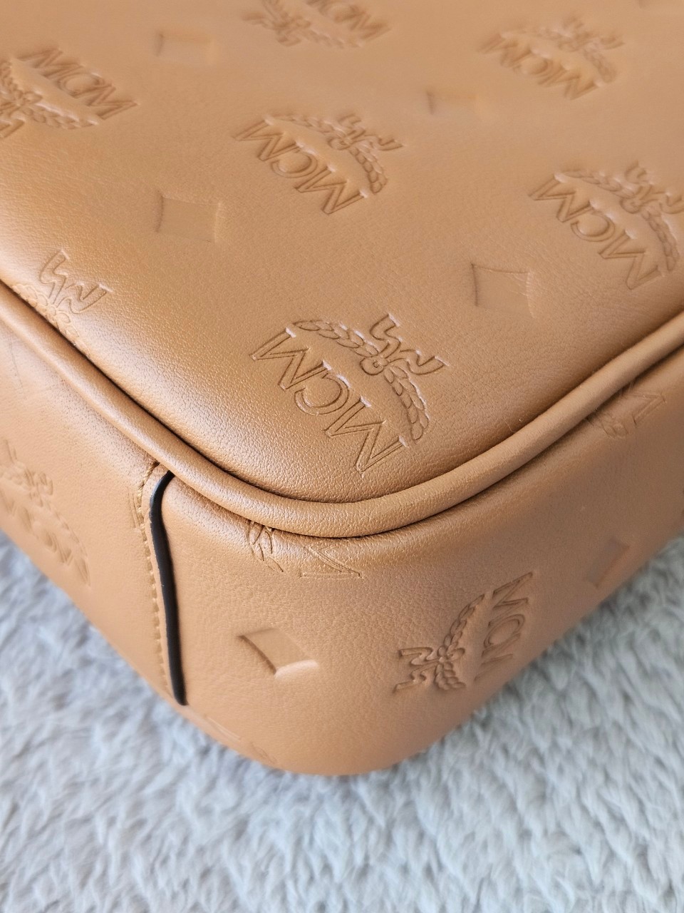 MCM Klassik Leather Crossbody Mini Bag