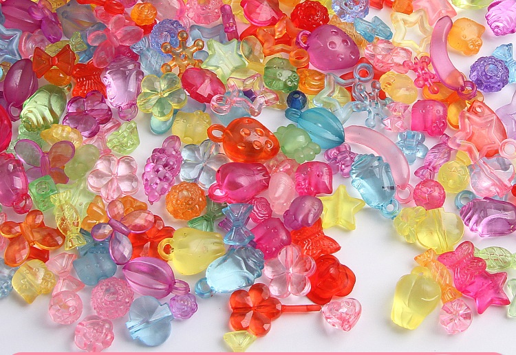 ขายส่ง ลูกปัด คละไซส์/คละสี/คละลาย Mix (100 กรัม)