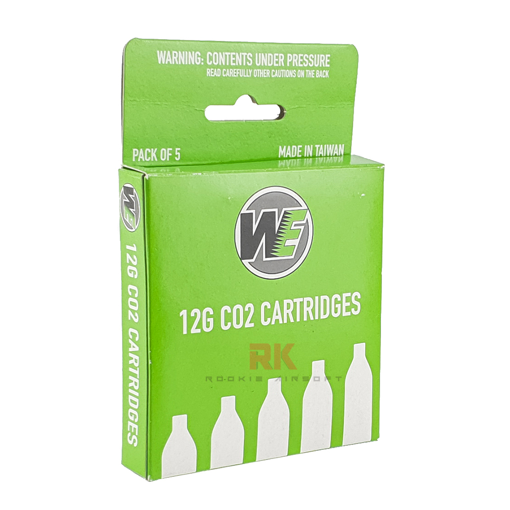 WE 12g CO2 Cartridges (5 pcs)