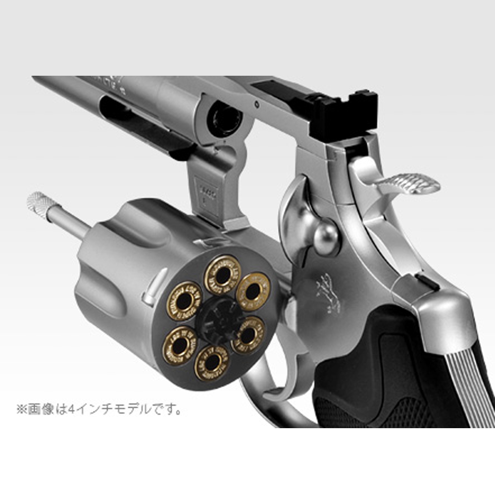 Tokyo Marui Colt Python .357 Magnum Stainless Model 2.5 inch Gas Revolver