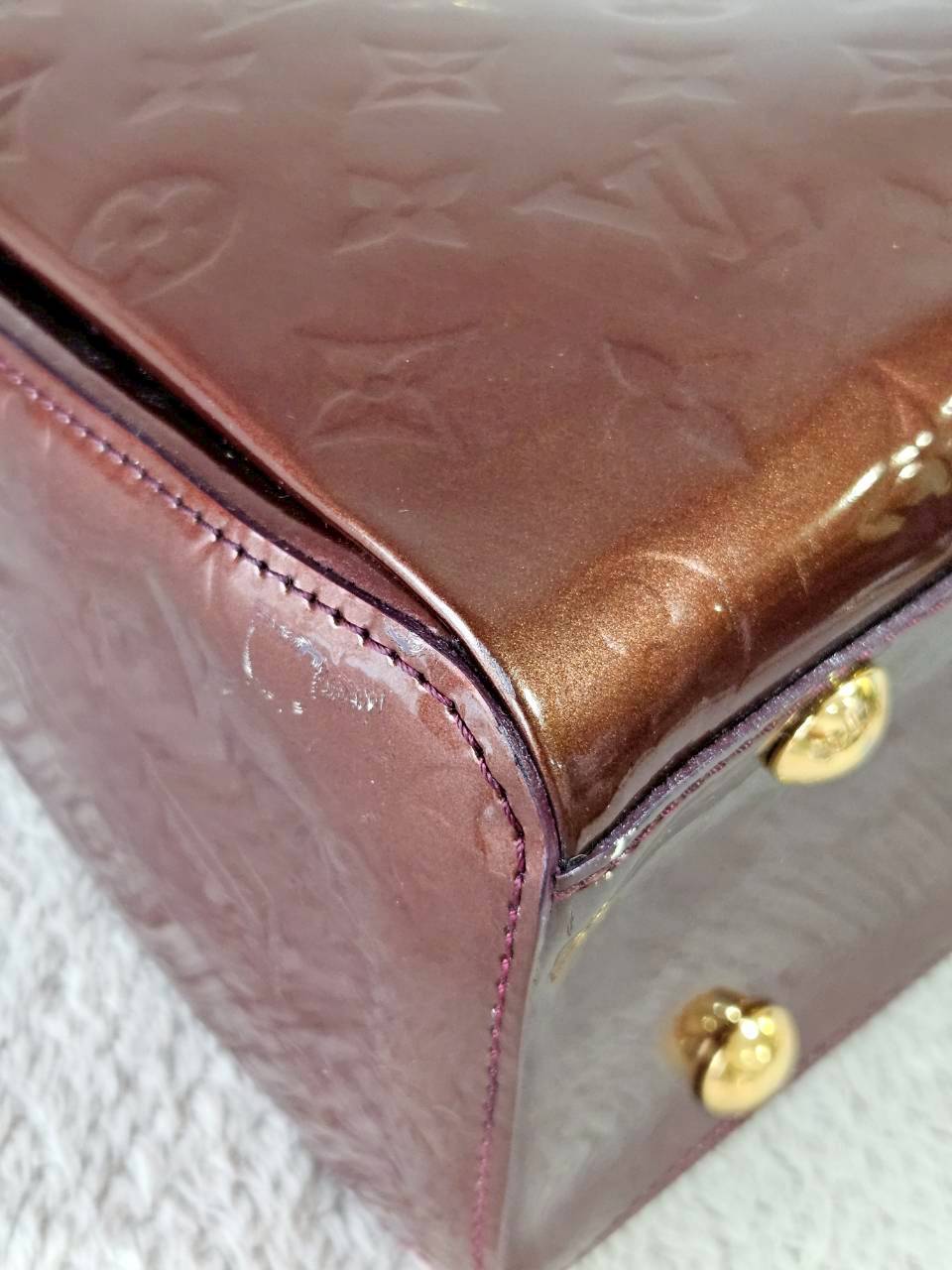 LV M91390 Melrose Amarante Vernis