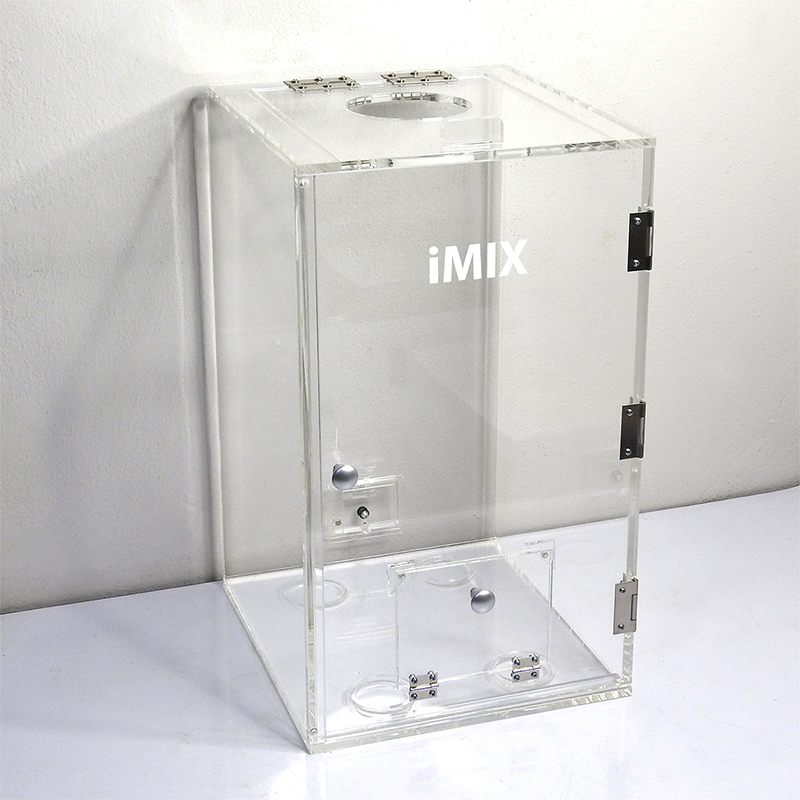 กล่องเก็บเสียงเครื่องปั่น IMIX ฝาปิดด้านบนใช้มือดึงเปิดขึ้น 30x33x51 cm