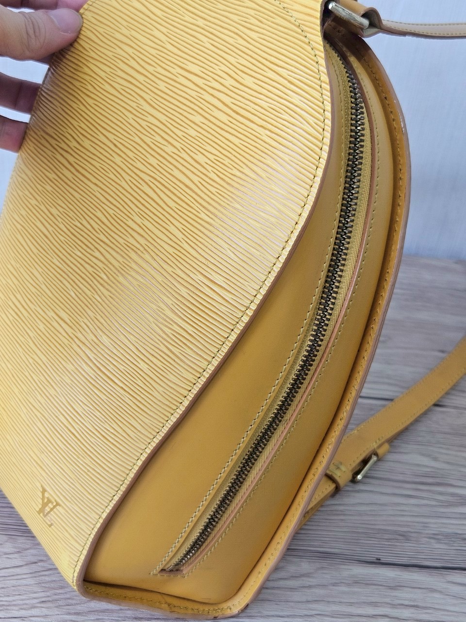 LV Yellow Epi Mabillon Backpack