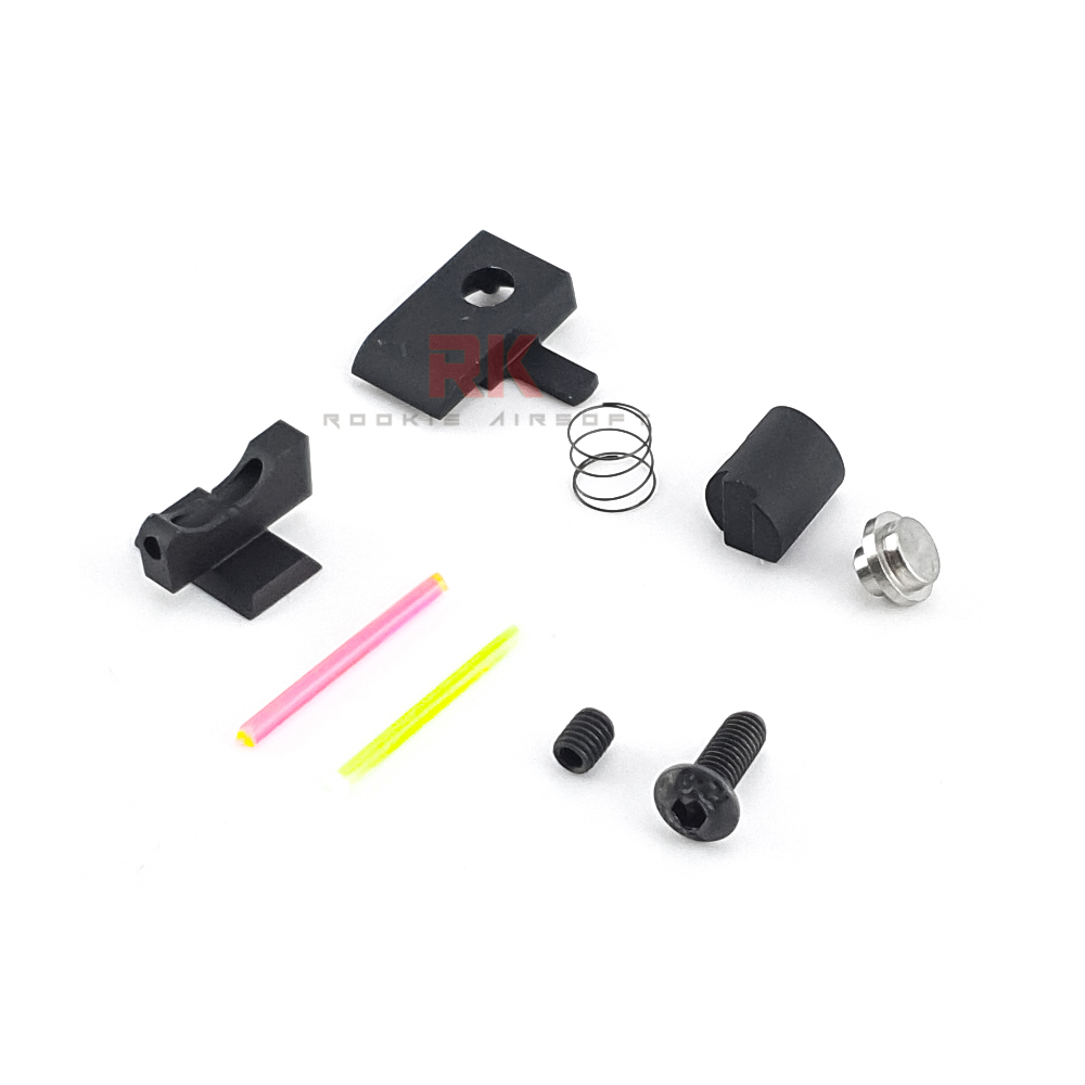 NOVA CNC Aluminum JW3 TTI 2011 Combat Master Set (5.4 inch) for Marui Hi-CAPA (Black)