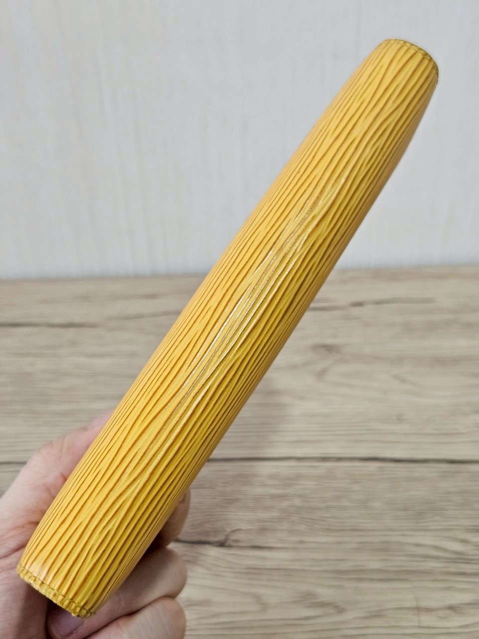 LV Epi Trifold Yellow Long Wallet