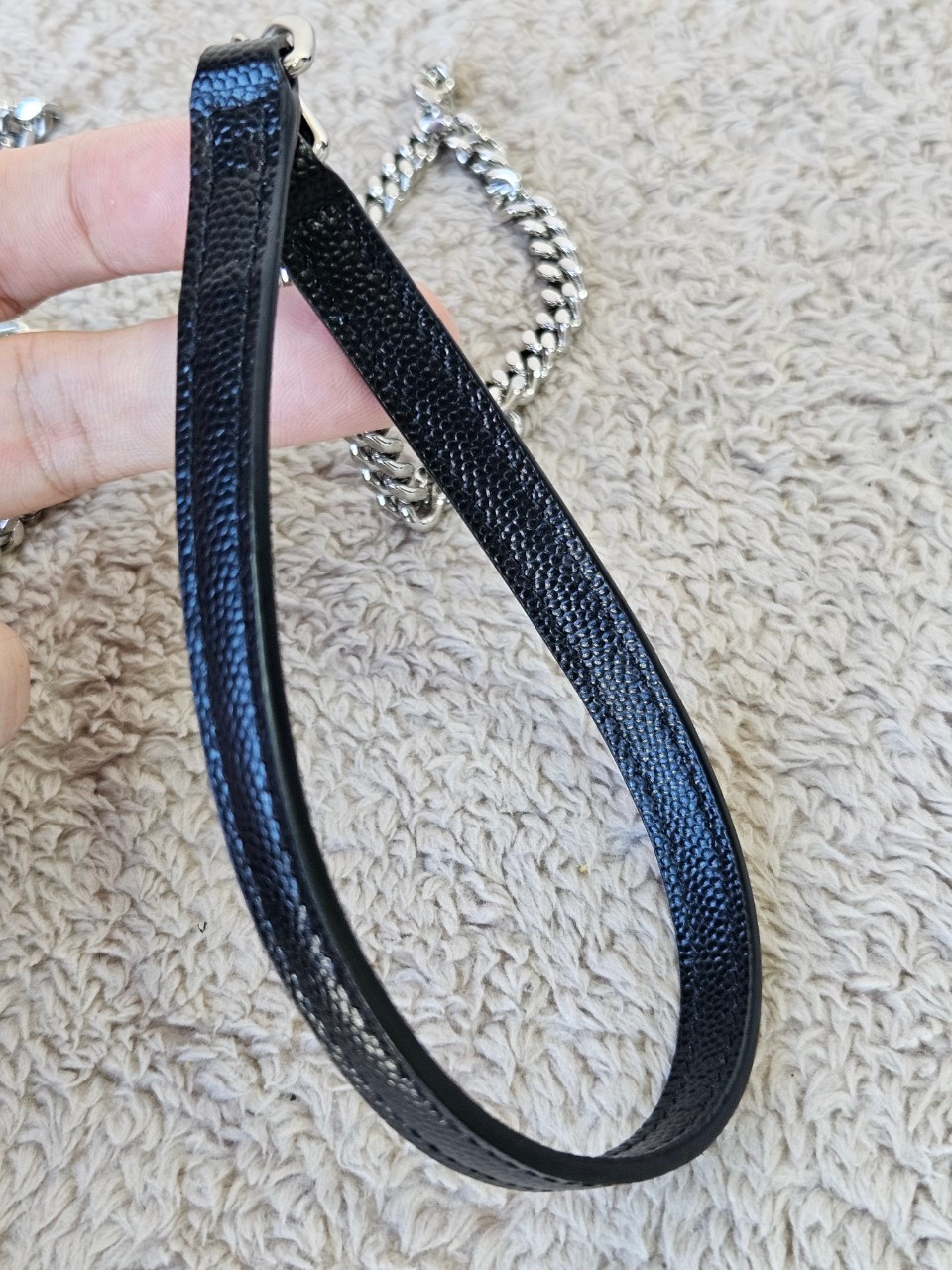 YSL WOC 7.5 สีดำอะไหล่เงิน