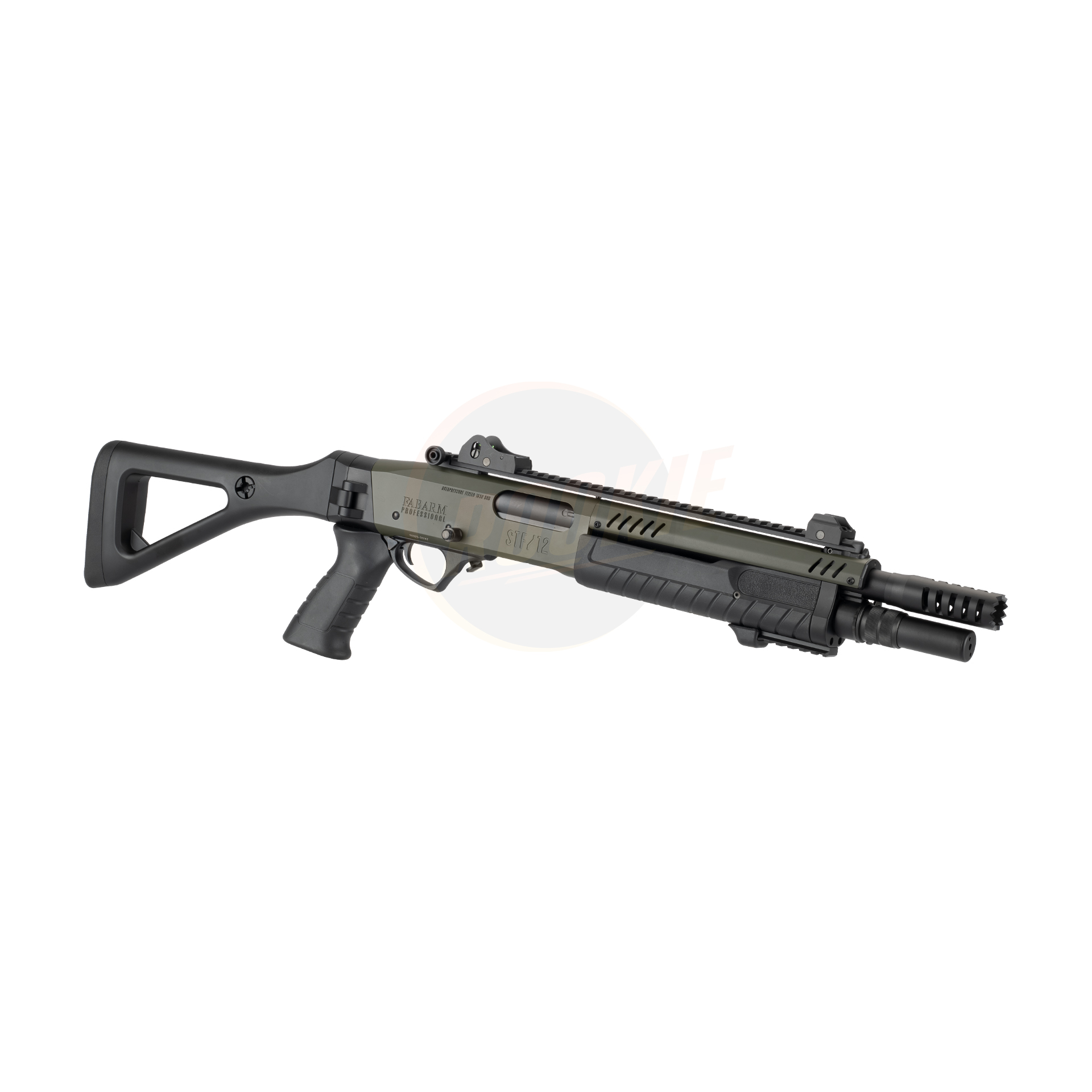 BO FABARM STF/12 Compact 11" Gas Pump Action Shotgun (OD)