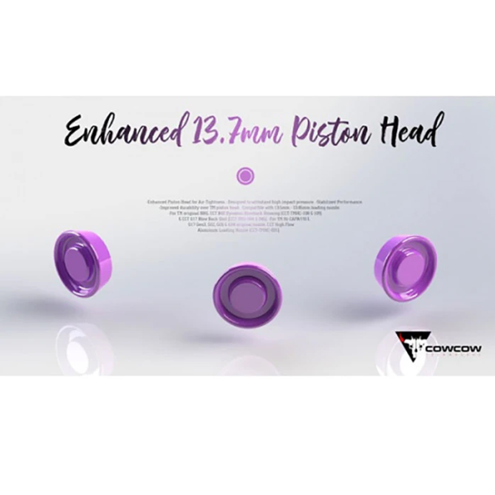 CowCow Enhanced 13.7mm Piston Head For Marui G17 / Hi-CAPA