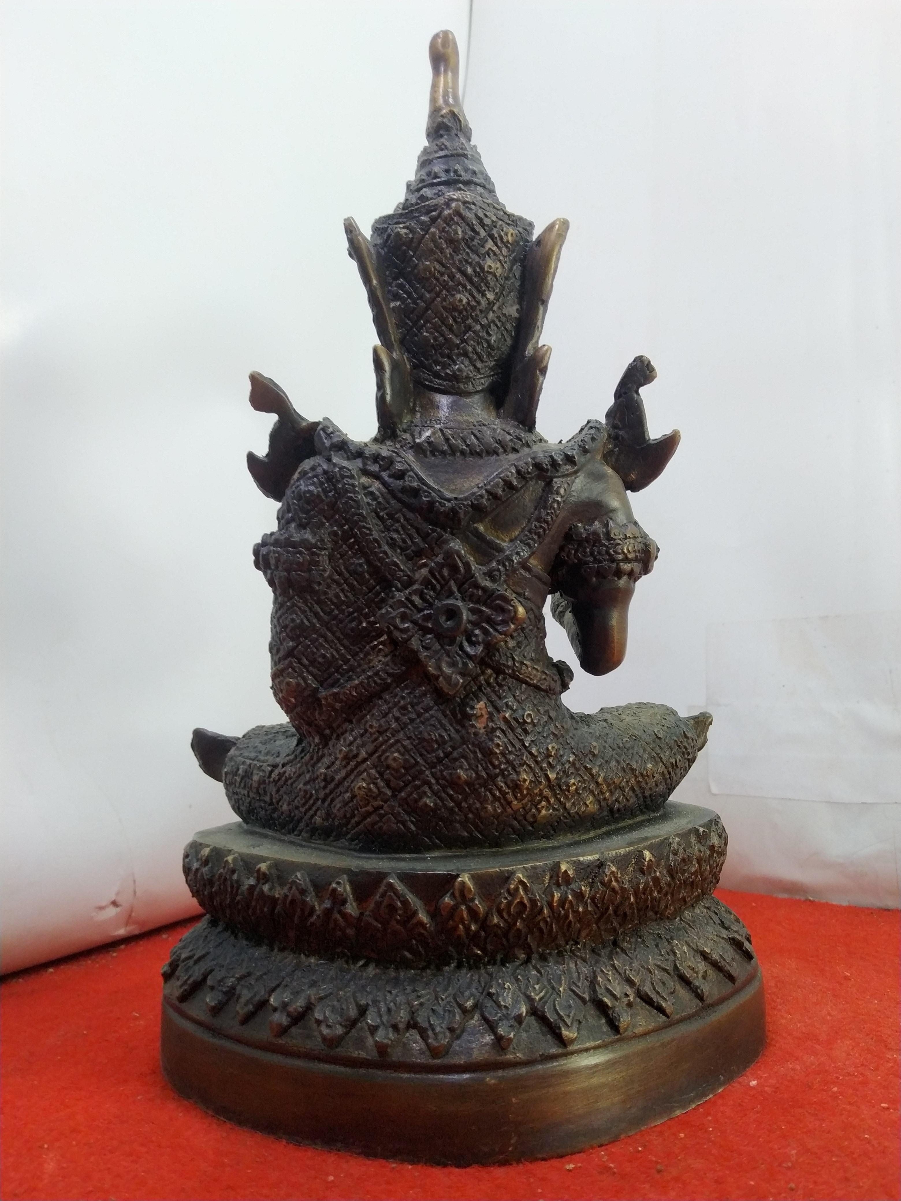 พระพุทธมหาจักรพรรดิ์เศรษฐี หรือ พระศรีอริยเมตไตรย ปางประทานพร หน้าตัก 5 นิ้ว