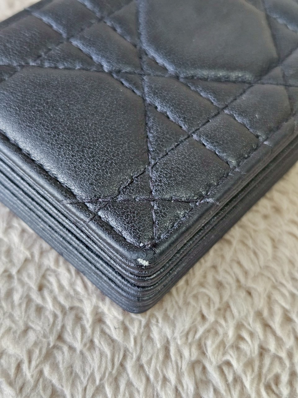 Lady Dior Jasmine Card Holder