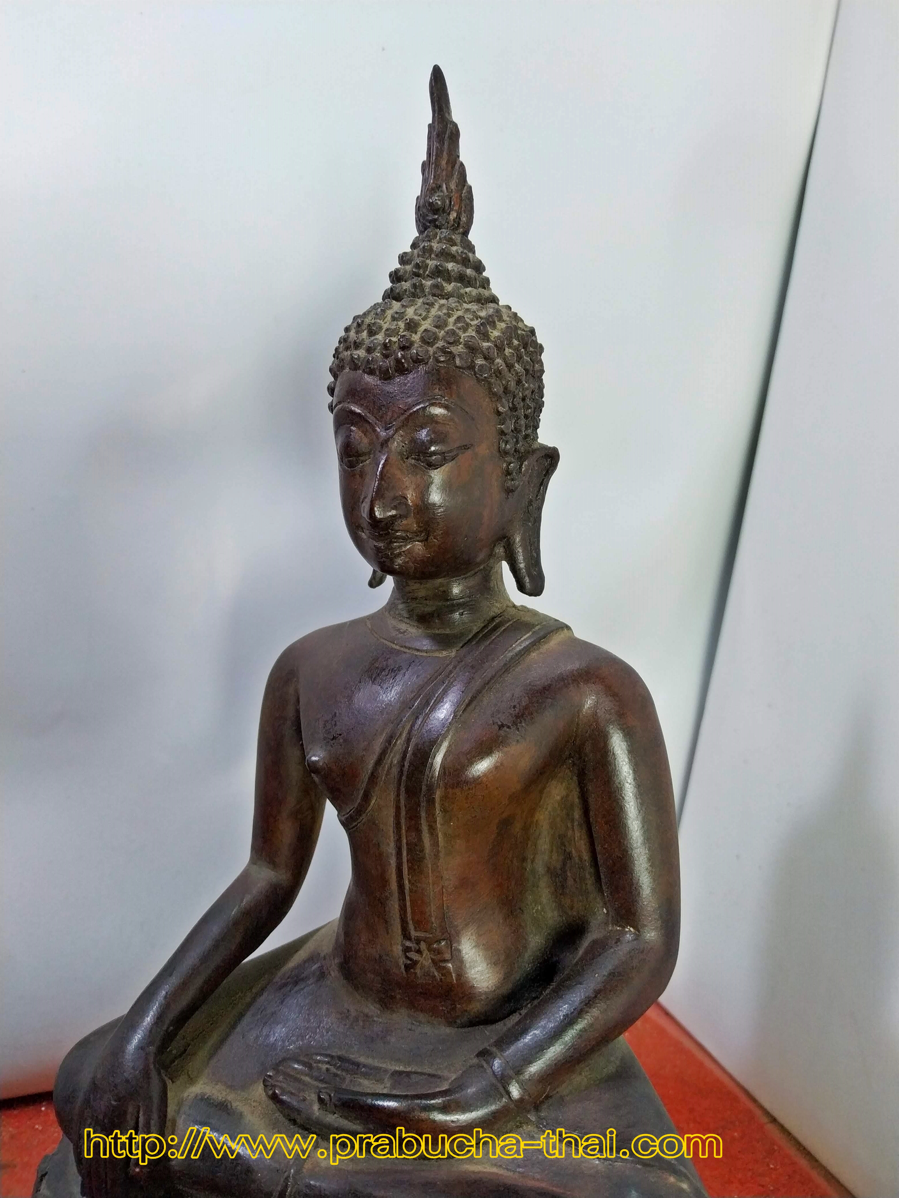 พระพุทธสุโขทัย หน้าตัก 5 นิ้ว เนื้อสำริด