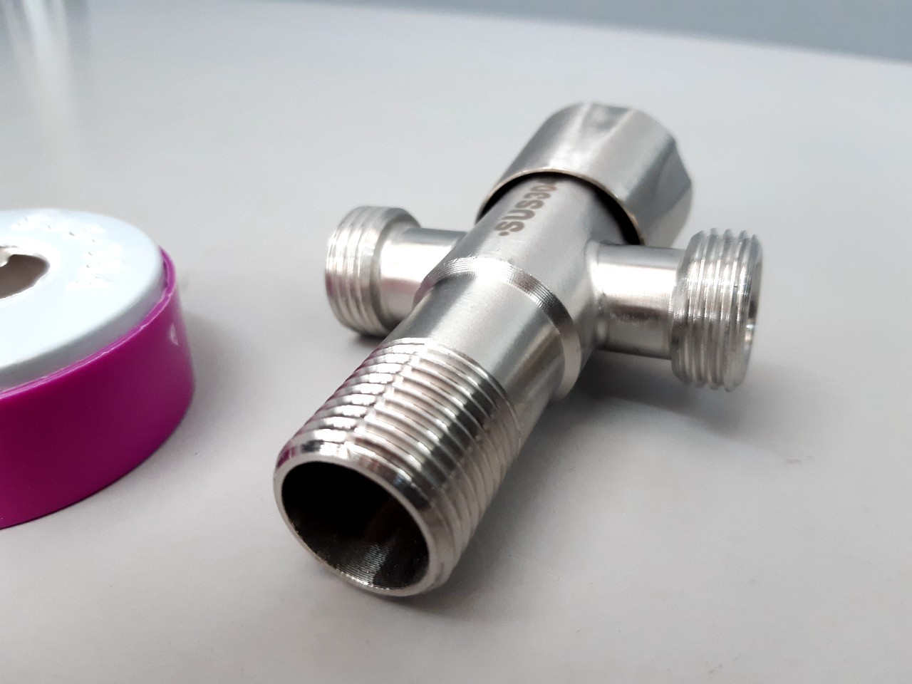 สต๊อปวาล์วลอยอัดแผง 3ทาง หัวหมุน STL