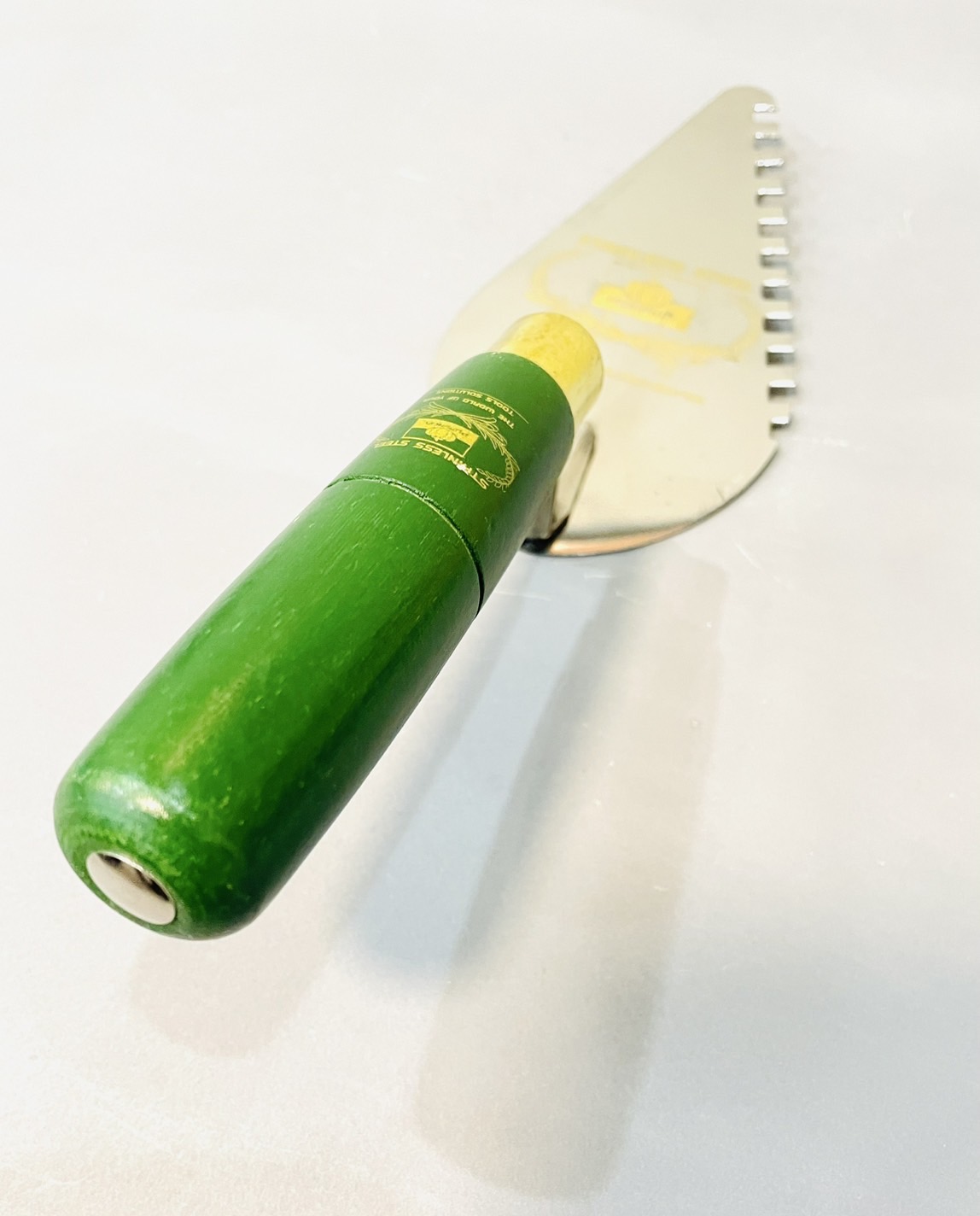 เกียงหวี 6" สแตนเลส พัมคิน (เกียงแหลมมีฟันขวา)