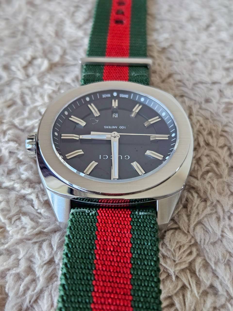 Gucci YA142403 GG2570 สายเขียวแดง