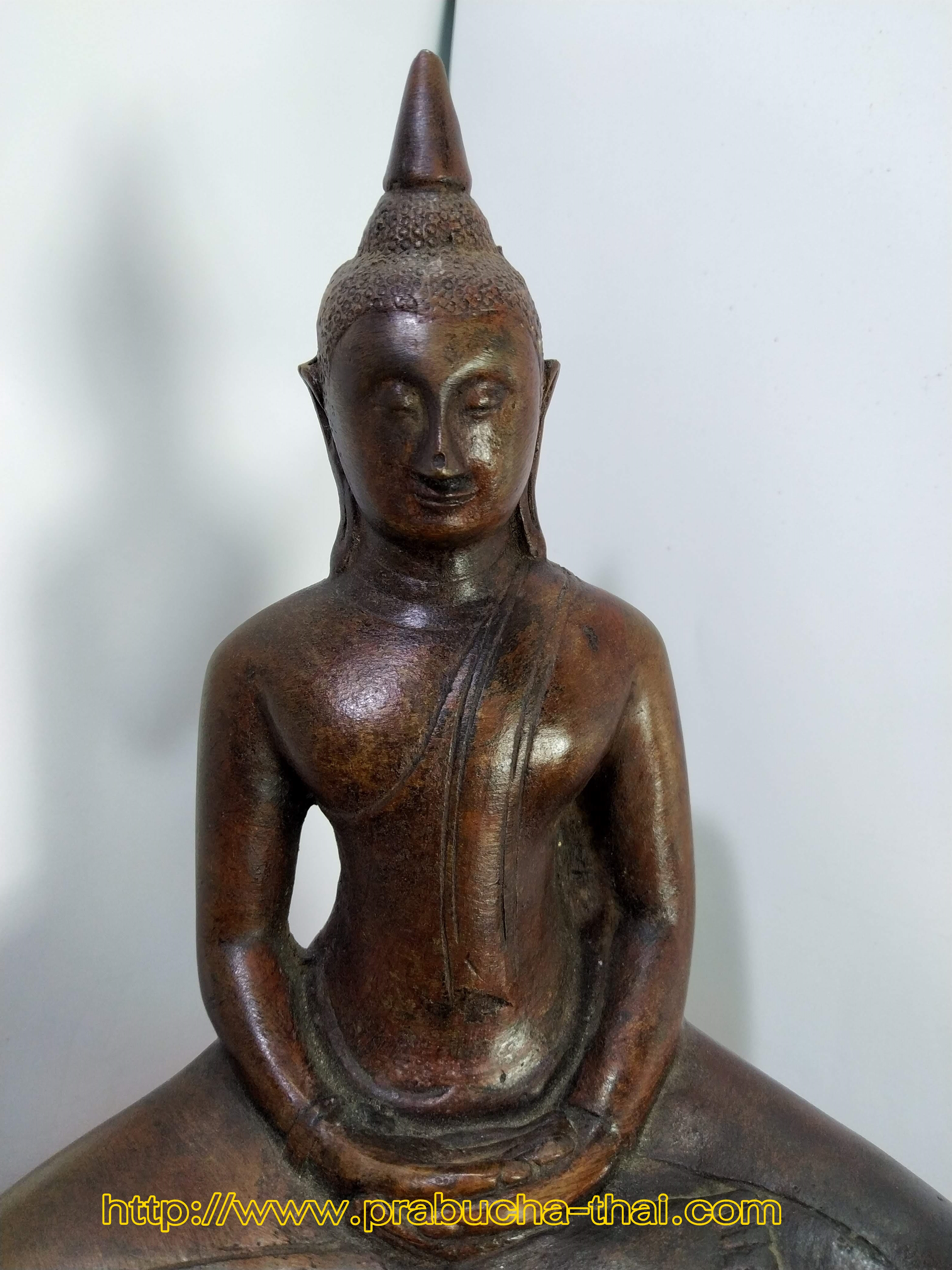 พระบูชา หลวงพ่อโสธร ภปร หน้าตัก ๕ นิ้ว เนื้อสำริด