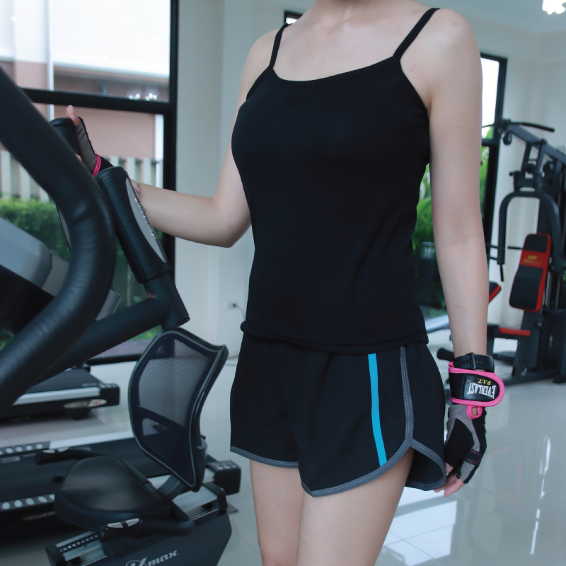 ขายส่ง เสื้อกล้าม เสื้อทับ ผ้าเนื้อดี ผลิตโรงงานไทย สายเดี่ยวสีดำ (ราคาต่อโหล) nongnini1988