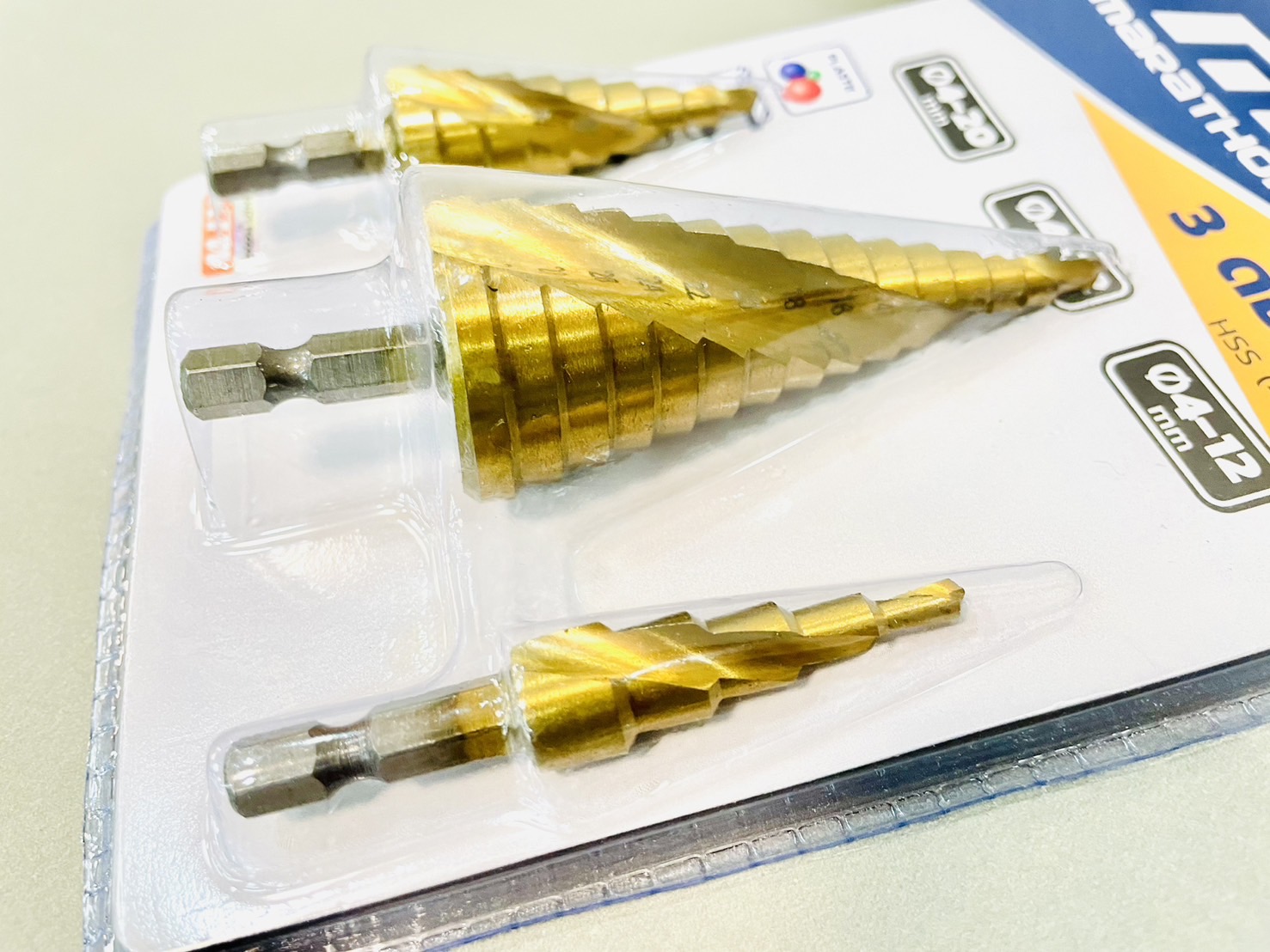 ดอกสว่านสเต็ป(ดอกขยายรู) 3ตัวชุด