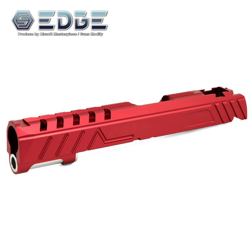 EDGE "DIVA" Aluminum Standard Slide for Hi-CAPA / 1911 (Red)