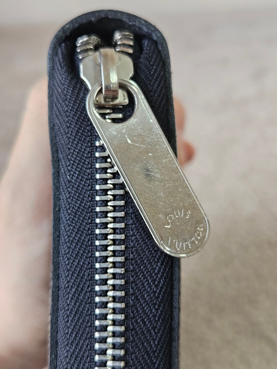 LV EPI Zippy Organizer Long Wallet