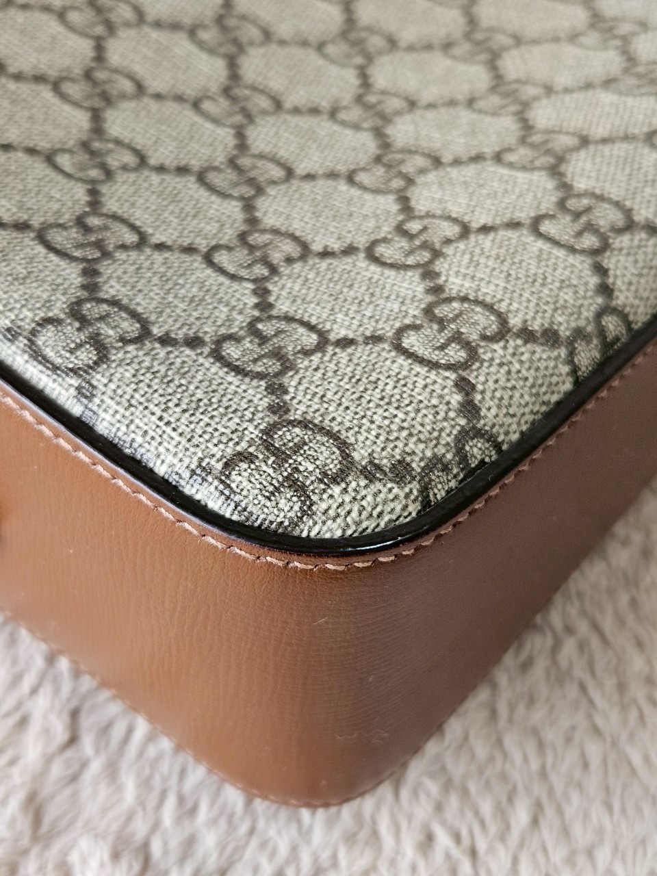 Gucci Horsebit Small Camera Brown