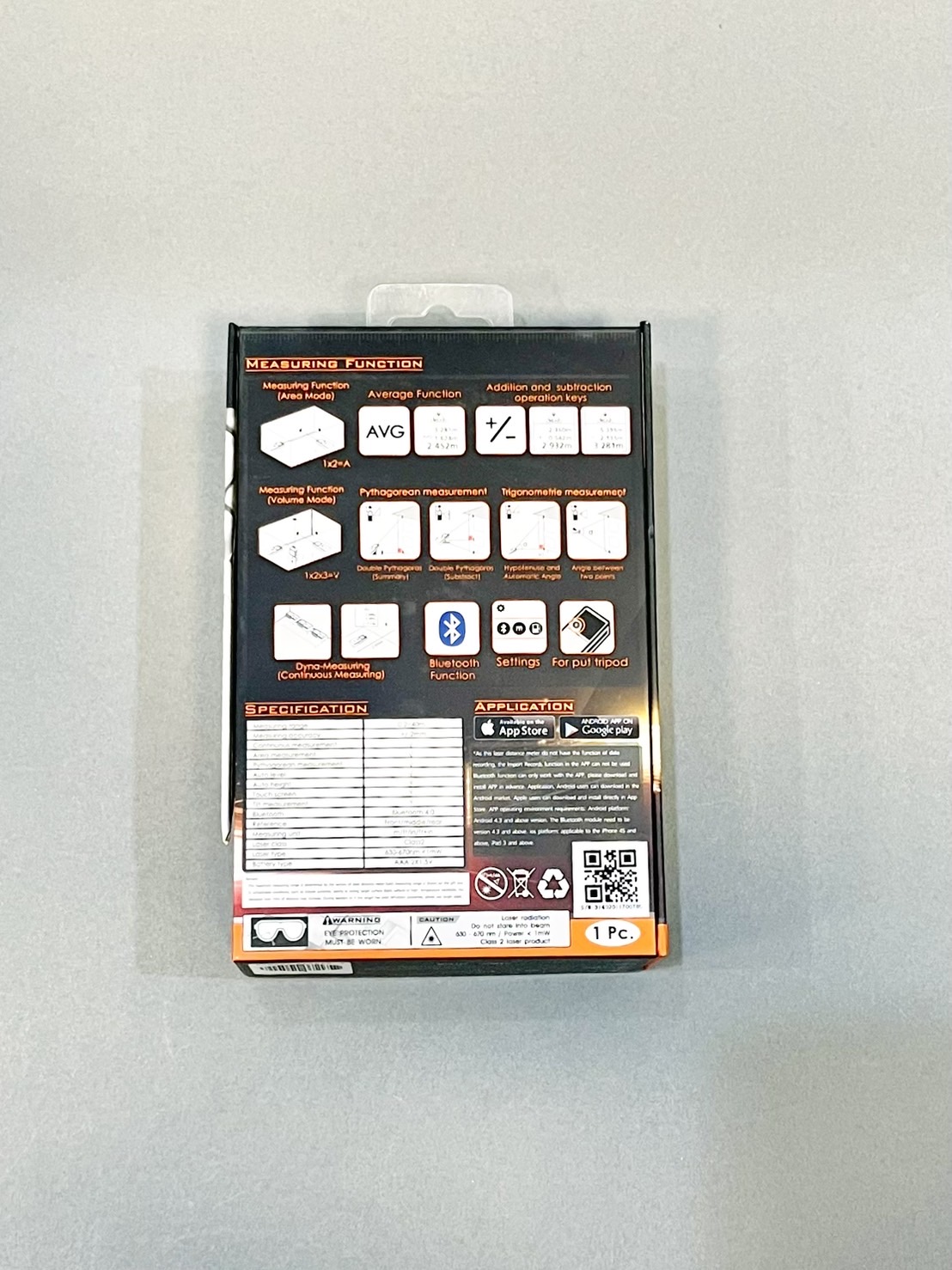 เครื่องวัดระยะเลเซอร์ LDM-40BT