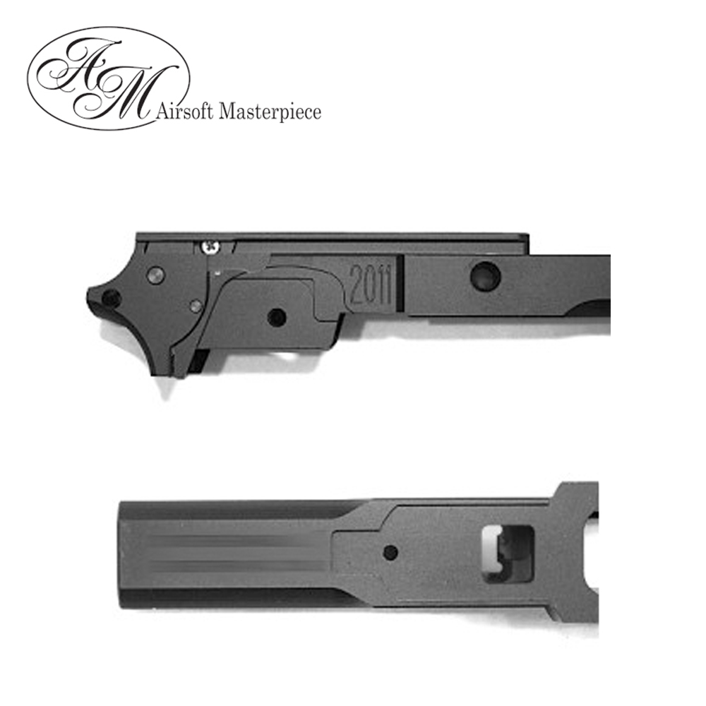 Airsoft Masterpiece 3.9" Aluminum Advance Frame - STI 2011 (Black)