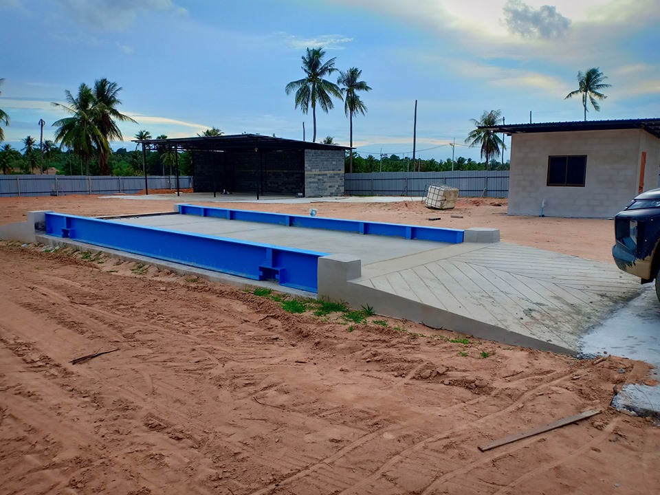 Galaxy Truck scale เครื่องชั่งรถบรรทุกพิกัด80ตัน ขนาด3x18เมตร เครื่องชั่งรถบรรทุก80ตัน