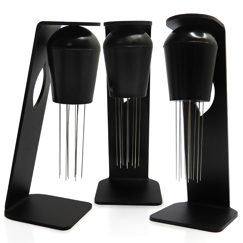 Coffee powder spreader needle with magnetic+stand