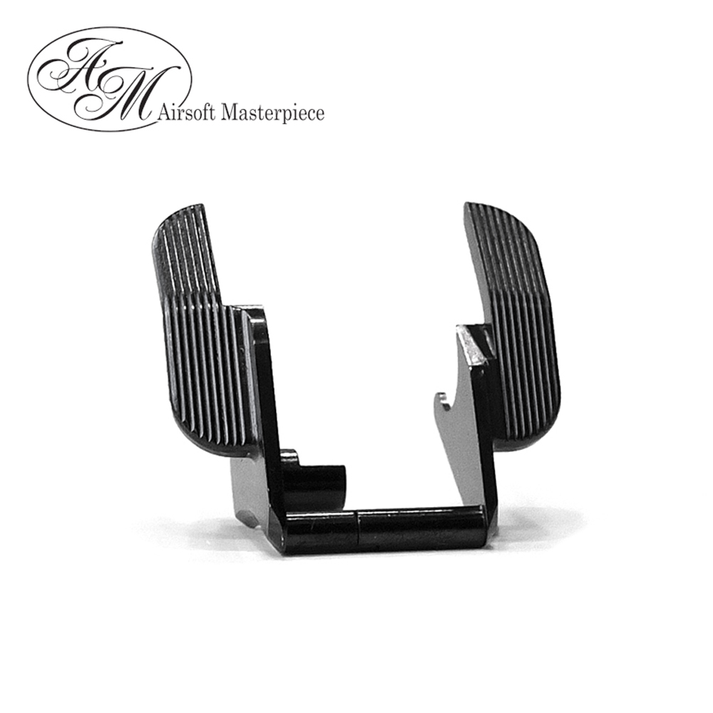 Airsoft Masterpiece Steel Thumb Safety Type 1 - Wilson (Matt Black)