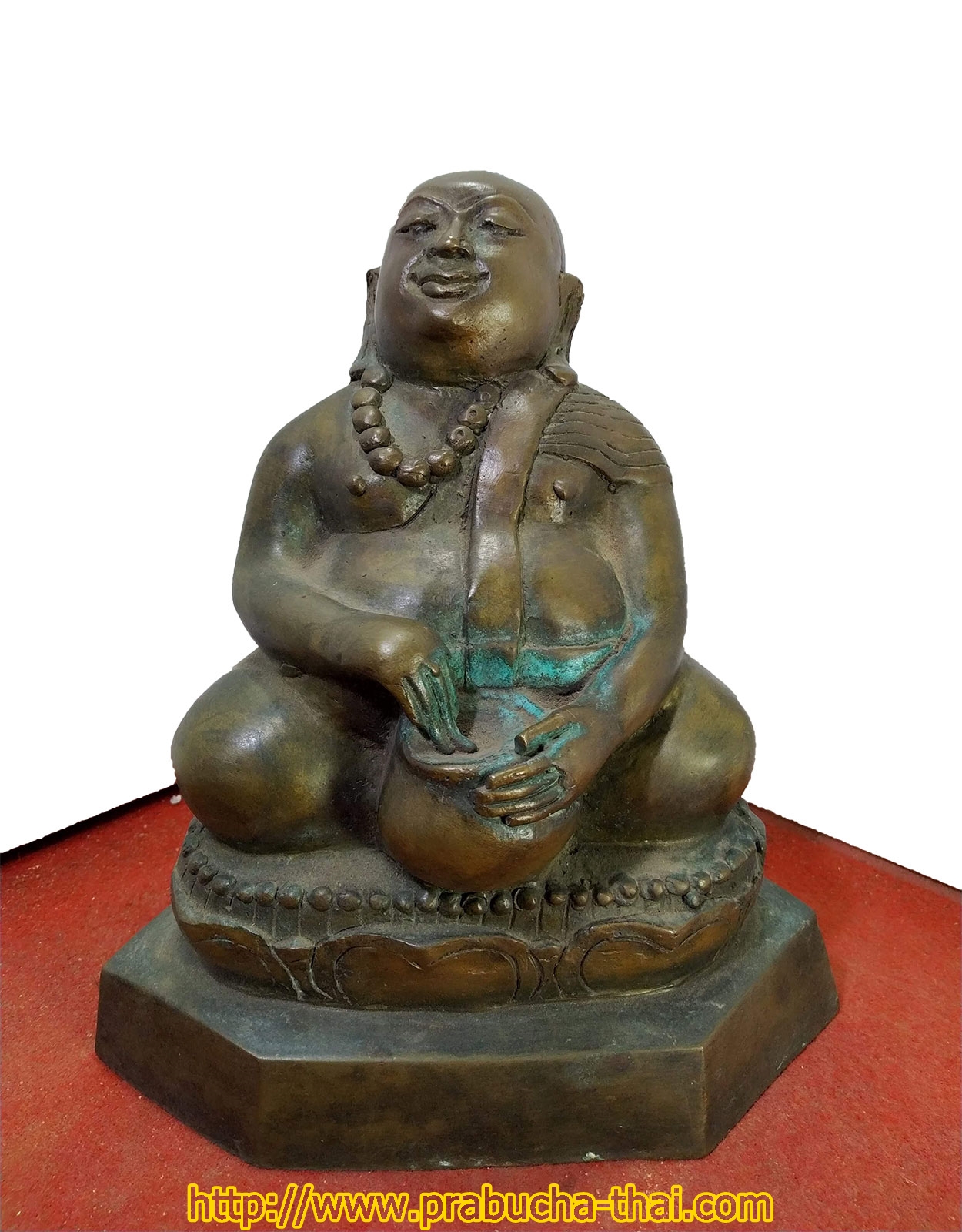 พระสังกัจจายน์ ปางจกบาตร เนื้อโลหะสำริด หน้าตัก 5 นิ้ว