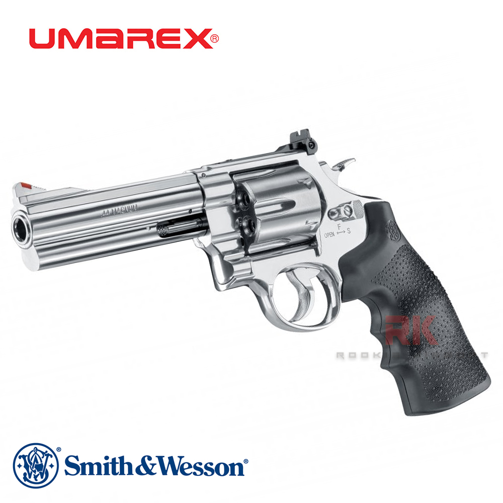 UMAREX / S&W M629 5 Inch Co2 Revolver - Silver