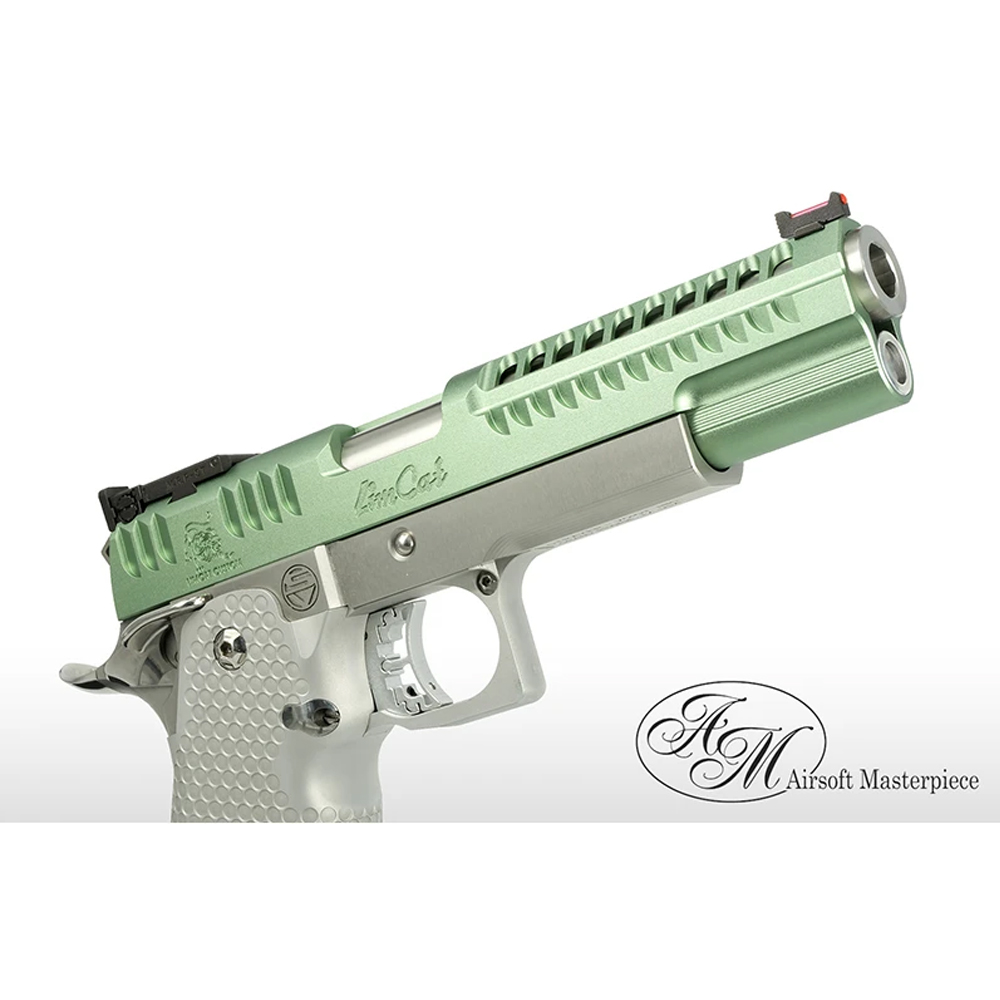 Airsoft Masterpiece LimCat Custom Standard Slide for Hi-CAPA / 1911 (Black)
