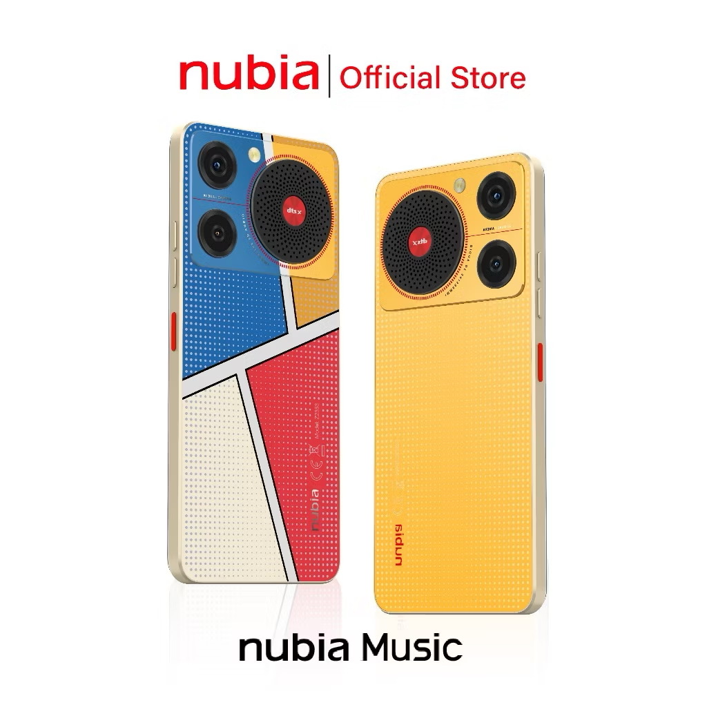 Nubia Music (4+128GB) l จอ 6.6" HD+ l แบตเตอรี่ 5000mAh l รับประกันศูนย์